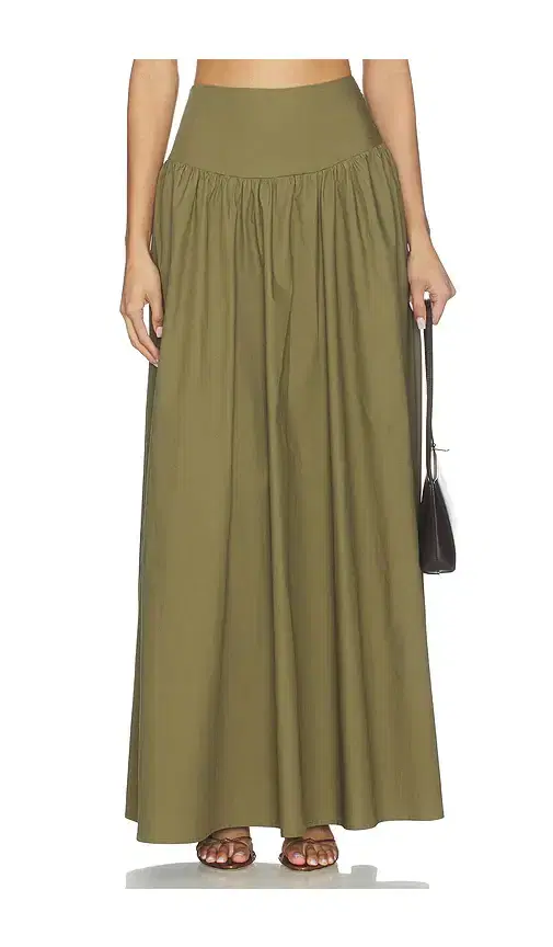 Susana Monaco x REVOLVE Poplin Drop Waist Skirt