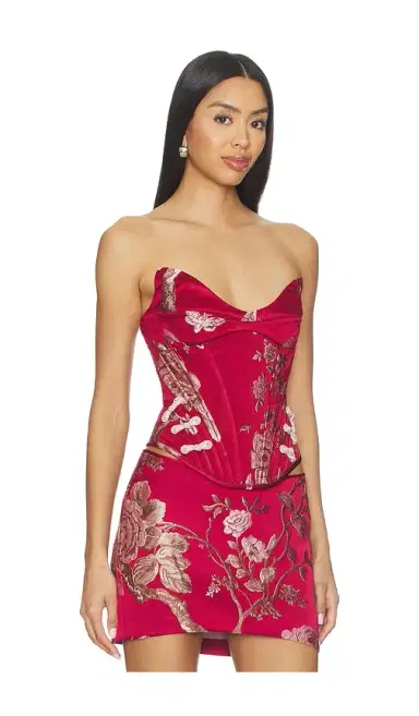 Sau Lee Nico Strapless Top | Thumbnail 2 Sau Lee Nico Strapless Top | Thumbnail 2