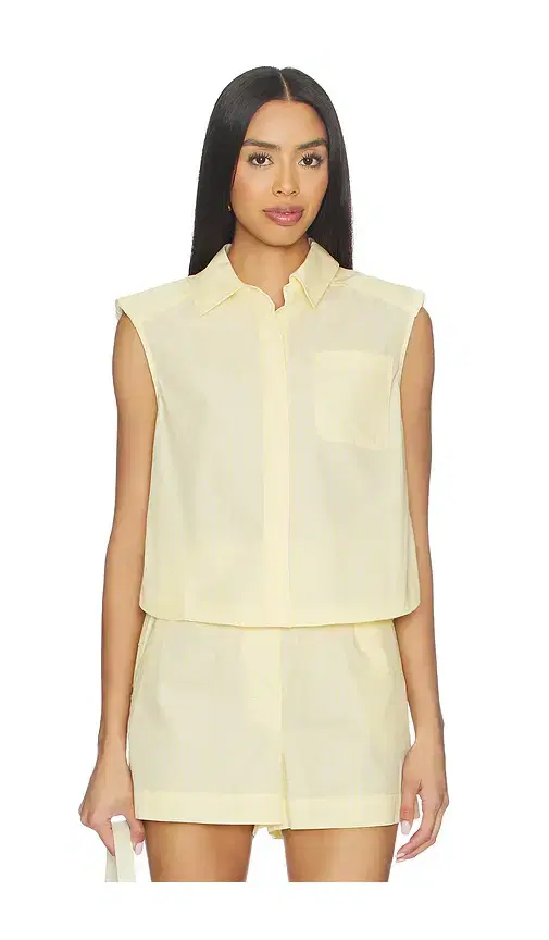 Winslow Short Sleeve Cropped Shirt