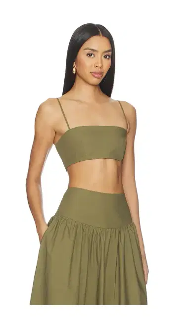susana monaco x REVOLVE Poplin Crop String Top | Thumbnail 2 susana monaco x REVOLVE Poplin Crop String Top | Thumbnail 2
