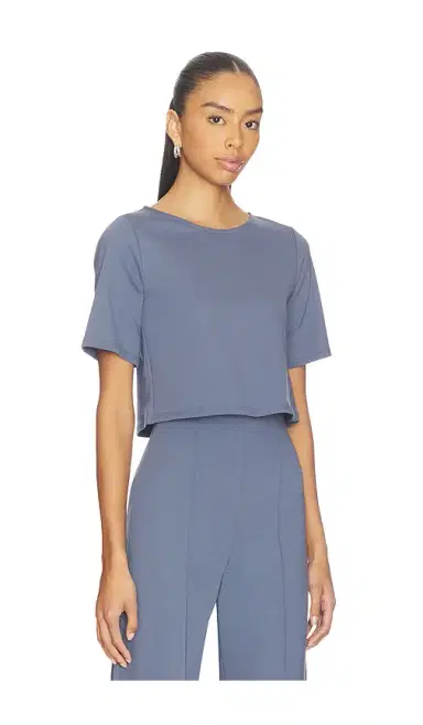 Ripley Rader Ponte Knit Short Sleeve Top | Thumbnail 2