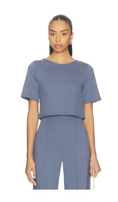 Ripley Rader Ponte Knit Short Sleeve Top | Thumbnail 1