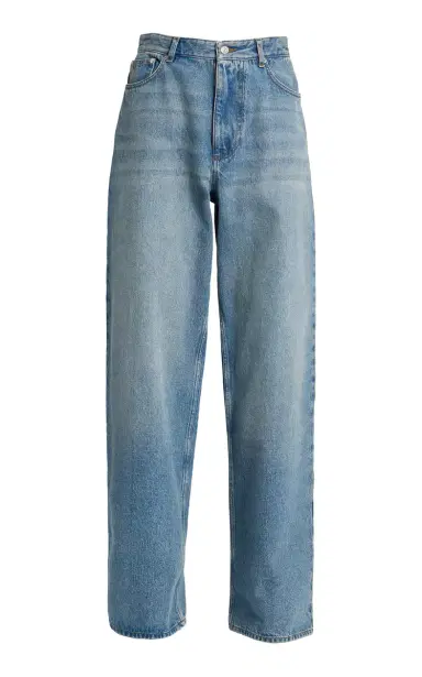 Erdem Rigid Mid-Rise Straight-Leg Jeans | Thumbnail 2 Erdem Rigid Mid-Rise Straight-Leg Jeans | Thumbnail 2