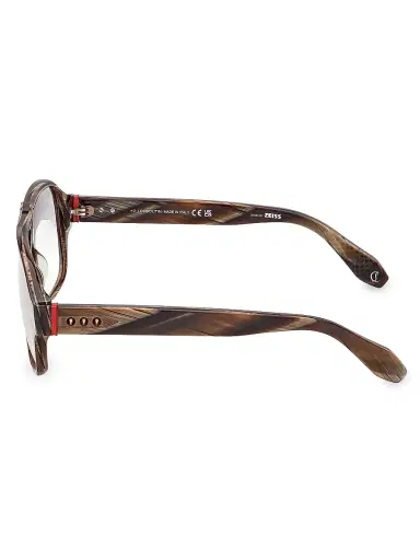 Christian Louboutin Men's 59MM Aviator Glasses | Thumbnail 3