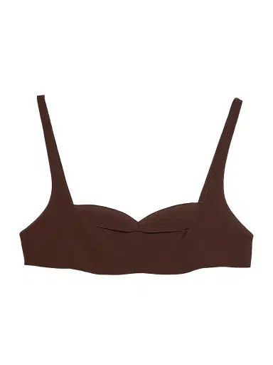 Prada Women's Crepe De Chine Top - Brown - Size 00 | Thumbnail 1 Prada Women's Crepe De Chine Top - Brown - Size 00 | Thumbnail 1