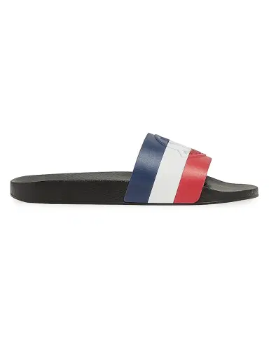 Moncler Men's Basile Slides in Rubber | Thumbnail 1