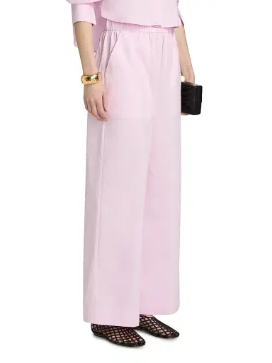 Simkhai Women's Arden Straight-Leg Pants - Tulip - Size Large | Thumbnail 4 Simkhai Women's Arden Straight-Leg Pants - Tulip - Size Large | Thumbnail 4
