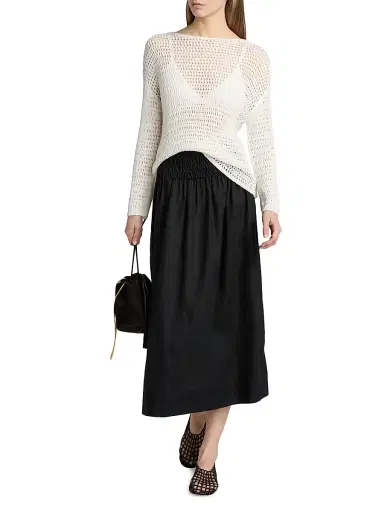 RAILS Women's Alessa Linen A-Line Midi-Skirt | Thumbnail 2 RAILS Women's Alessa Linen A-Line Midi-Skirt | Thumbnail 2