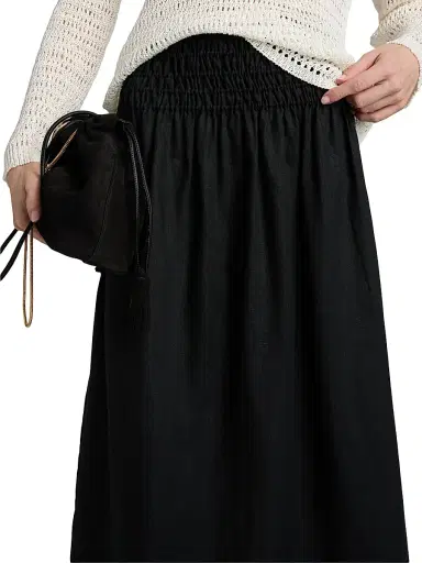 RAILS Women's Alessa Linen A-Line Midi-Skirt | Thumbnail 6 RAILS Women's Alessa Linen A-Line Midi-Skirt | Thumbnail 6