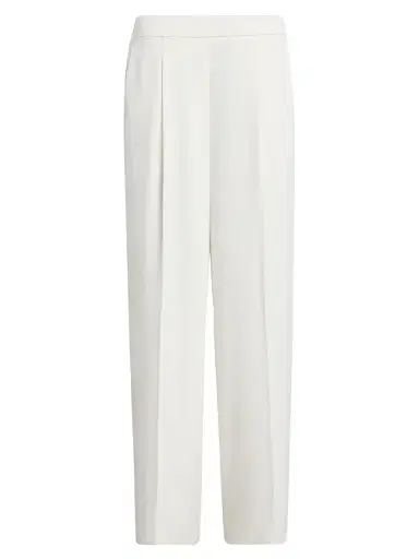 Elie Tahari Women's The Clare Straight-Leg Pants - Sky White | Thumbnail 1 Elie Tahari Women's The Clare Straight-Leg Pants - Sky White | Thumbnail 1