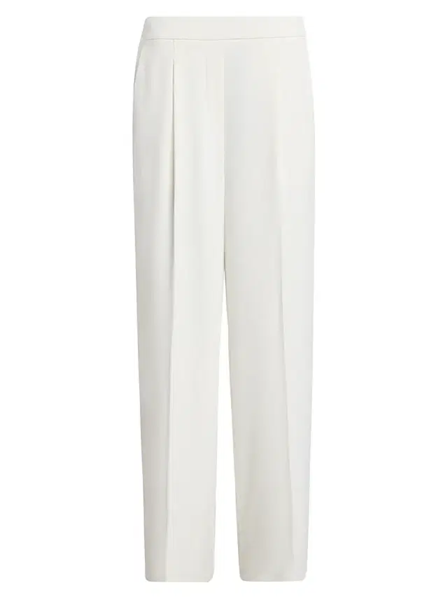 Elie Tahari Women's The Clare Straight-Leg Pants - Sky White