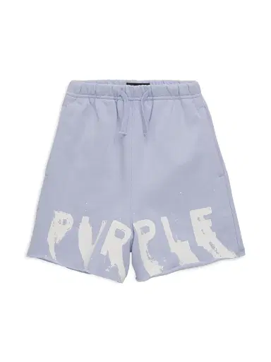 Purple Brand Little Boy's & Boy's Logo Fleece Shorts - Purple | Thumbnail 1