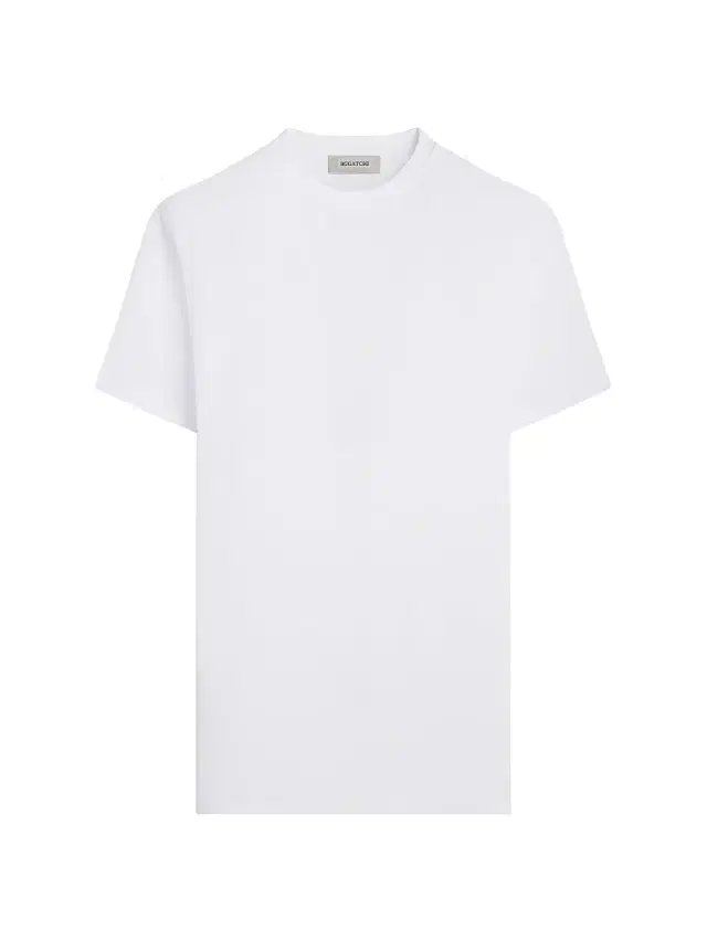 Men's Hank Crewneck Pima Cotton T-Shirt - White