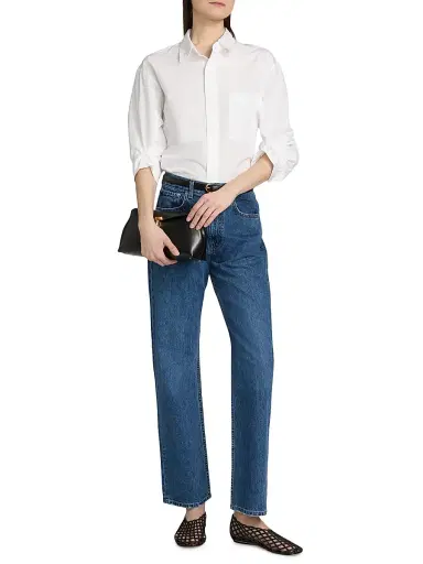 TWP Women's Kent St Straight-Leg Jeans | Thumbnail 2