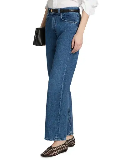 TWP Women's Kent St Straight-Leg Jeans | Thumbnail 4