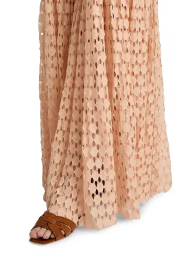 Ulla Johnson Women's Aris Eyelet Maxi Skirt | Thumbnail 6 Ulla Johnson Women's Aris Eyelet Maxi Skirt | Thumbnail 6