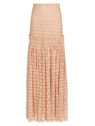 Ulla Johnson Women's Aris Eyelet Maxi Skirt | Thumbnail 1 Ulla Johnson Women's Aris Eyelet Maxi Skirt | Thumbnail 1
