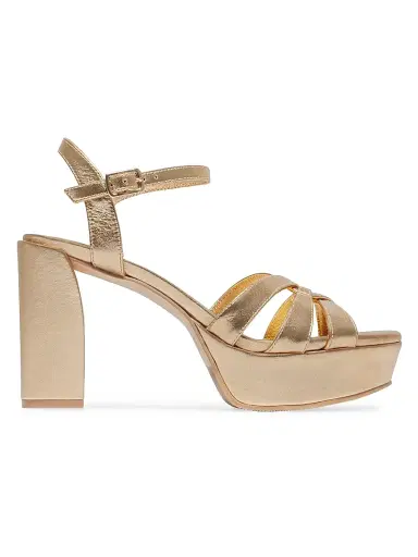 Bernardo Women's Vittoria Platform Sandals - Gold - Size 11 | Thumbnail 1