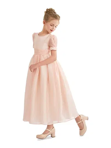 Tulleen Little Girl's and Girl's Zavelle Dress - Pink | Thumbnail 4 Tulleen Little Girl's and Girl's Zavelle Dress - Pink | Thumbnail 4
