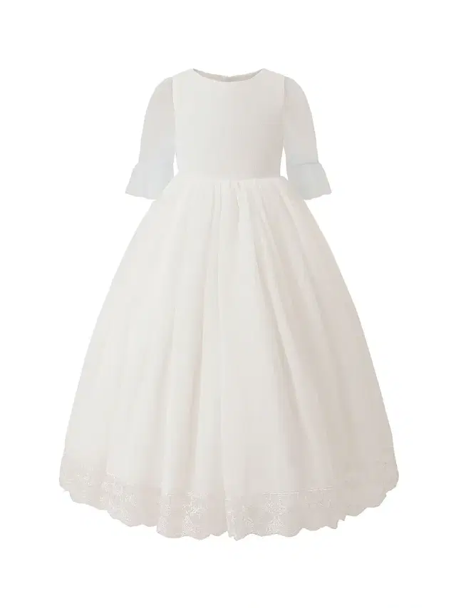 Tulleen Litlle Girl's & Girl's Montessa Dress - White