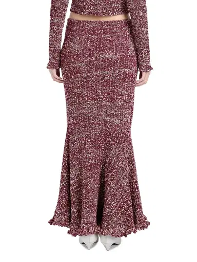 Proenza Schouler Women's Colette Popcorn-Stitch Cotton-Linen Mermaid Midi-Skirt | Thumbnail 5 Proenza Schouler Women's Colette Popcorn-Stitch Cotton-Linen Mermaid Midi-Skirt | Thumbnail 5