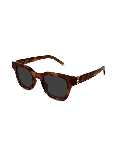 Saint Laurent Women's 47MM Square Sunglasses - Brown Grey | Thumbnail 1