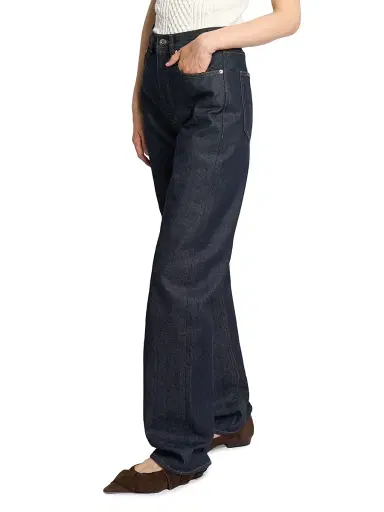 JW Anderson Women's High-Rise Straight-Leg Jeans | Thumbnail 4 JW Anderson Women's High-Rise Straight-Leg Jeans | Thumbnail 4