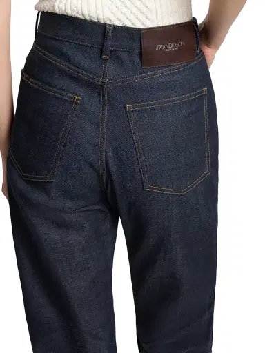 JW Anderson Women's High-Rise Straight-Leg Jeans | Thumbnail 5 JW Anderson Women's High-Rise Straight-Leg Jeans | Thumbnail 5