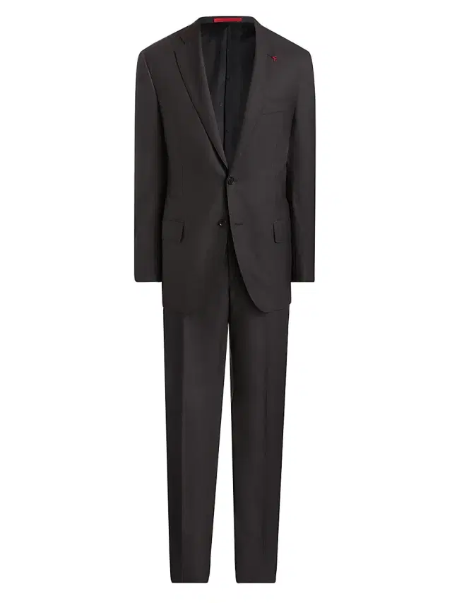 Men's Sanita Wool Suit - Grigio Scuro