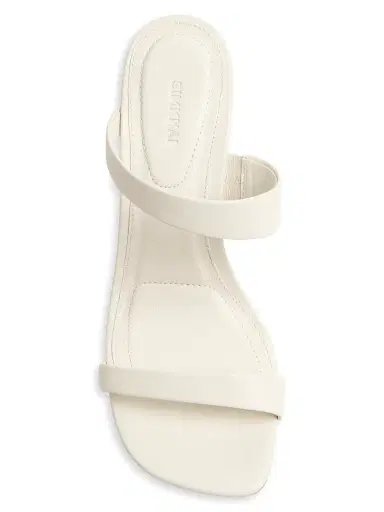 Simkhai Women's Marion 75MM Seashell-Heel Leather Sandals - Alabaster Gold - Size 11 | Thumbnail 3 Simkhai Women's Marion 75MM Seashell-Heel Leather Sandals - Alabaster Gold - Size 11 | Thumbnail 3
