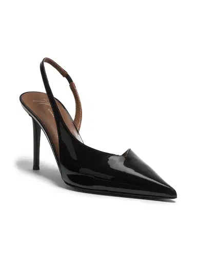 Giuseppe Zanotti Women's Vernice Vague 85MM Patent Leather Slingback Pumps | Thumbnail 2