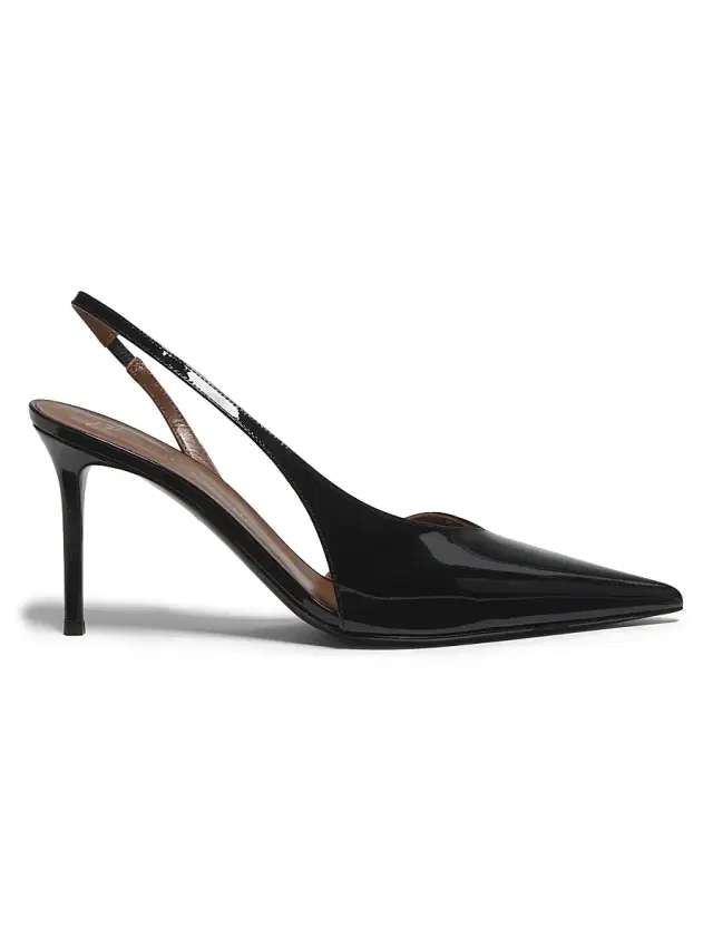 Giuseppe Zanotti Women's Vernice Vague 85MM Patent Leather Slingback Pumps - Black