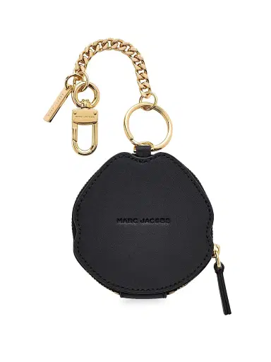 Marc Jacobs Women's The Marc Lips Pouch Bag Charm - Black | Thumbnail 3 Marc Jacobs Women's The Marc Lips Pouch Bag Charm - Black | Thumbnail 3
