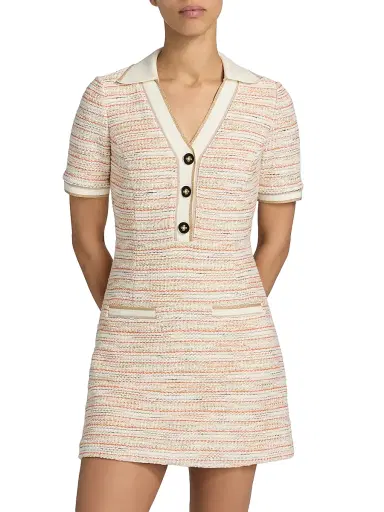 Ramy Brook Women's Blythe Tweed Minidress | Thumbnail 3