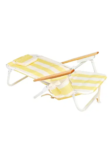 Sunnylife Striped Deluxe Beach Chair | Thumbnail 4
