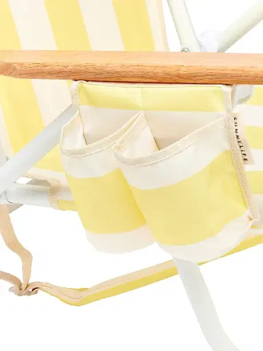 Sunnylife Striped Deluxe Beach Chair | Thumbnail 5