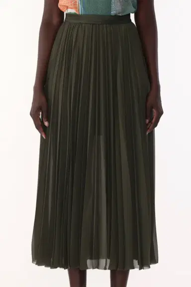 Jason Wu Collection CHIFFON PLEATED SKIRT | Thumbnail 4 Jason Wu Collection CHIFFON PLEATED SKIRT | Thumbnail 4