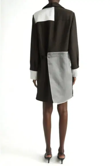 Jason Wu Collection WASHED TWILL COLLAGE SHIRT DRESS | Thumbnail 5 Jason Wu Collection WASHED TWILL COLLAGE SHIRT DRESS | Thumbnail 5
