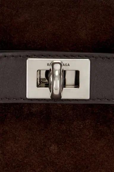 Balenciaga Bel Air Small Suede Shoulder Bag | Thumbnail 7 Balenciaga Bel Air Small Suede Shoulder Bag | Thumbnail 7