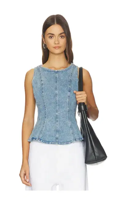 Levi's Leighton Peplum Top | Thumbnail 1