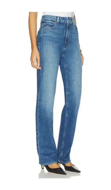 PAIGE Stevie Straight Leg Jeans | Thumbnail 2 PAIGE Stevie Straight Leg Jeans | Thumbnail 2