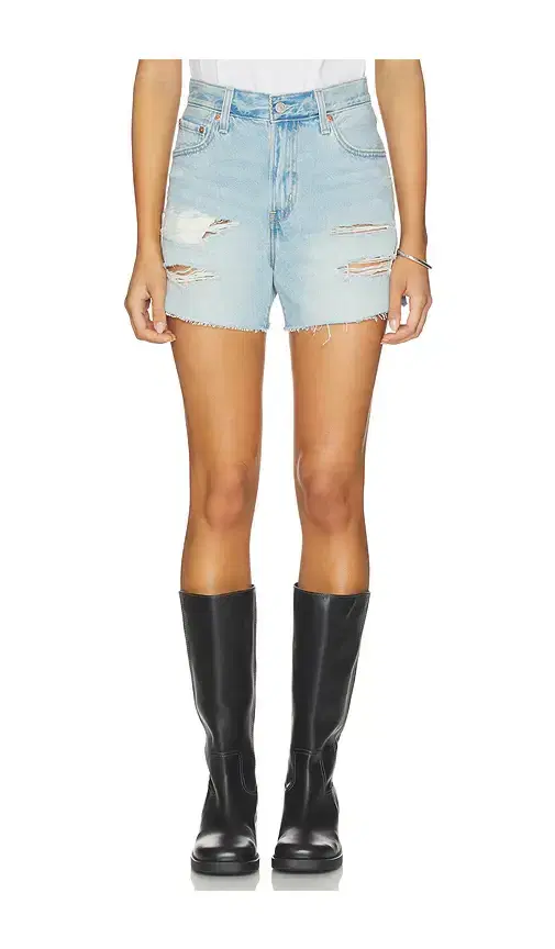 LEVI'S Ribcage Short Zip