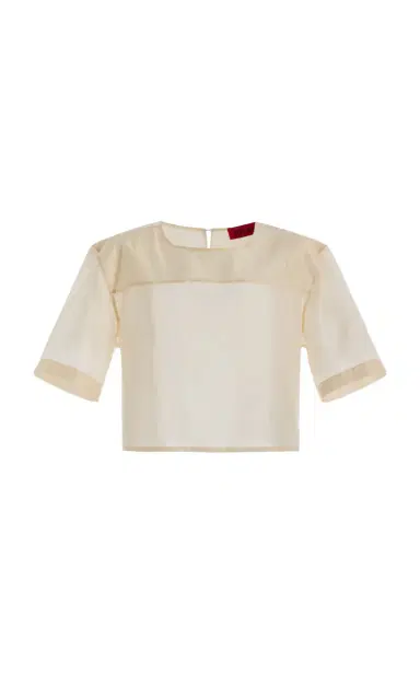 The Latest Dulce Cropped Muslin Top | Thumbnail 6