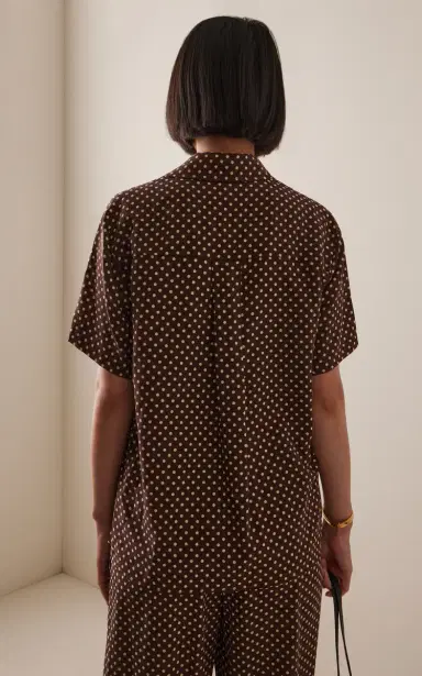 Matteau Polka-Dot Silk Shirt | Thumbnail 4 Matteau Polka-Dot Silk Shirt | Thumbnail 4