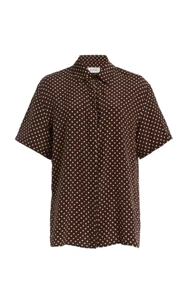 Matteau Polka-Dot Silk Shirt | Thumbnail 1 Matteau Polka-Dot Silk Shirt | Thumbnail 1