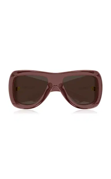 Saint Laurent Howl Mask-Frame Acetate Sunglasses | Thumbnail 5