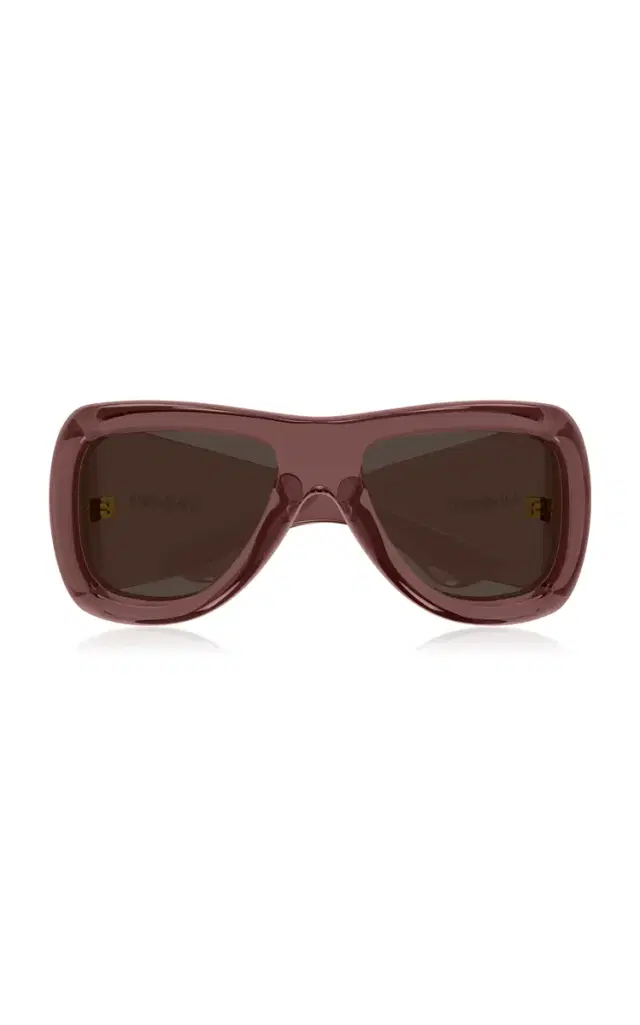 Saint Laurent Howl Mask-Frame Acetate Sunglasses