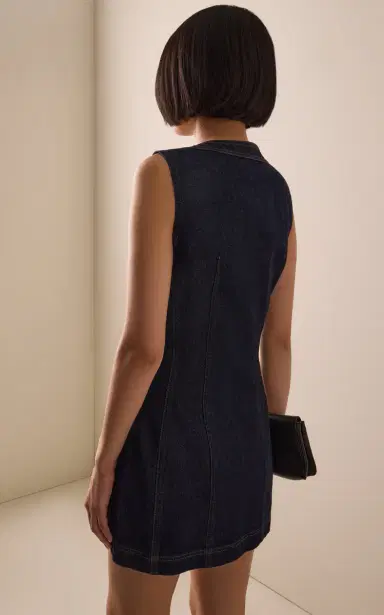 Frame The Patch Pocket Cotton Dress | Thumbnail 4 Frame The Patch Pocket Cotton Dress | Thumbnail 4