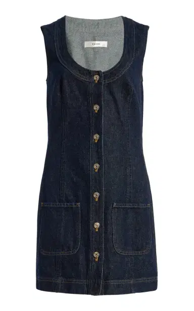 Frame The Patch Pocket Cotton Dress | Thumbnail 6 Frame The Patch Pocket Cotton Dress | Thumbnail 6