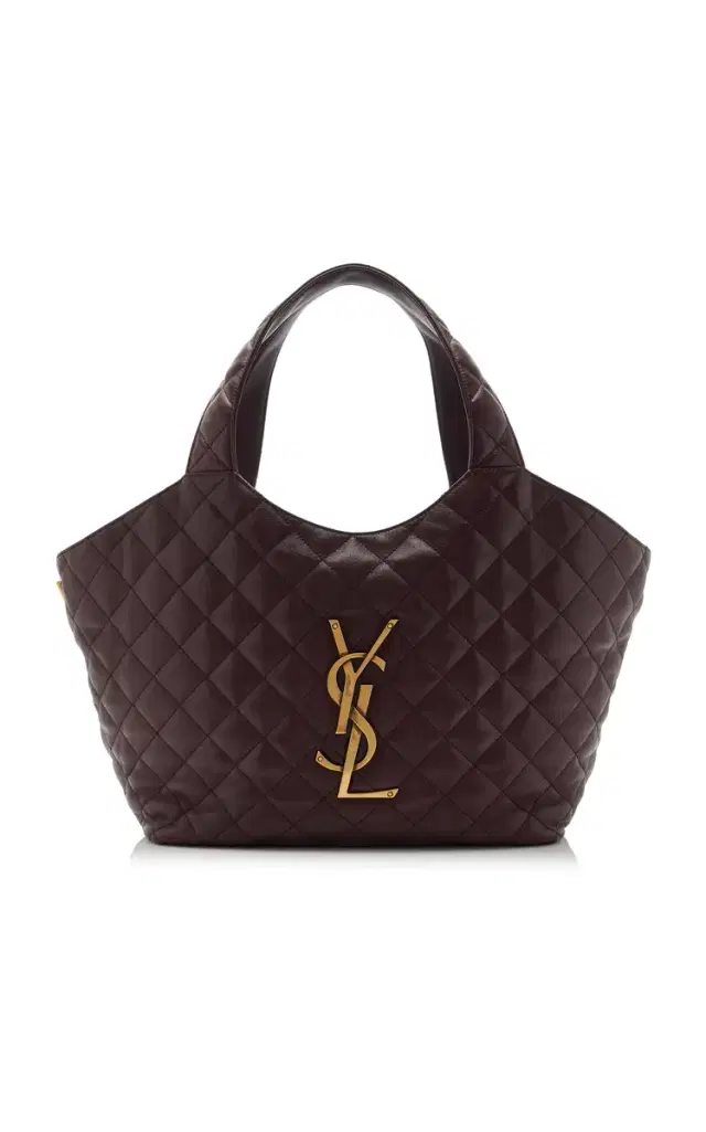 Saint Laurent Icare Medium Quilted Leather Bag